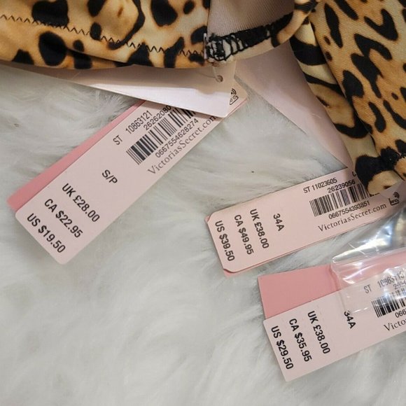 New Victoria's Secret Leopard Print Bikini - Picture 5 of 7